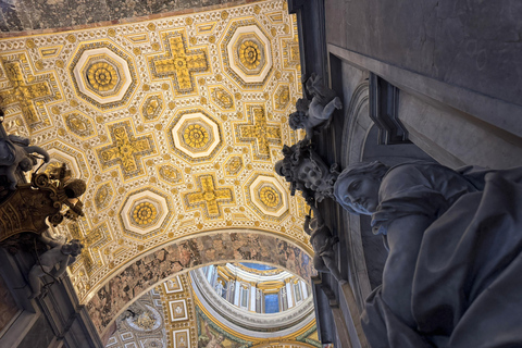 St. Peter's Basilica Audio Guided Tour With Dome Climb Without Elevator
