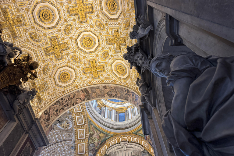 St. Peter's Basilica Audio Guided Tour With Dome Climb Without Elevator