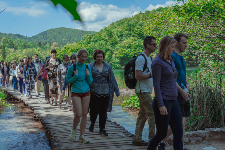 Zadar : Visite guidée des lacs de Plitvice avec billets