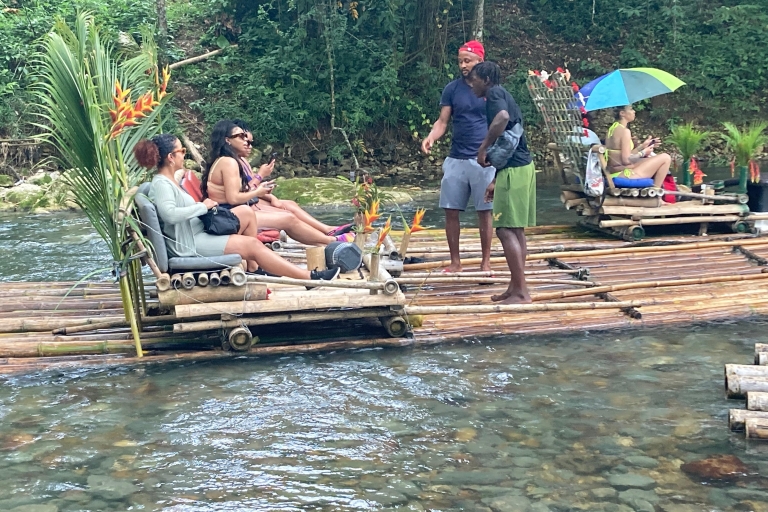 Montego Bay Bamboo River Rafting, Lunch, & Foot Massage Montego Bay: Bamboo River Rafting Tour with Lunch