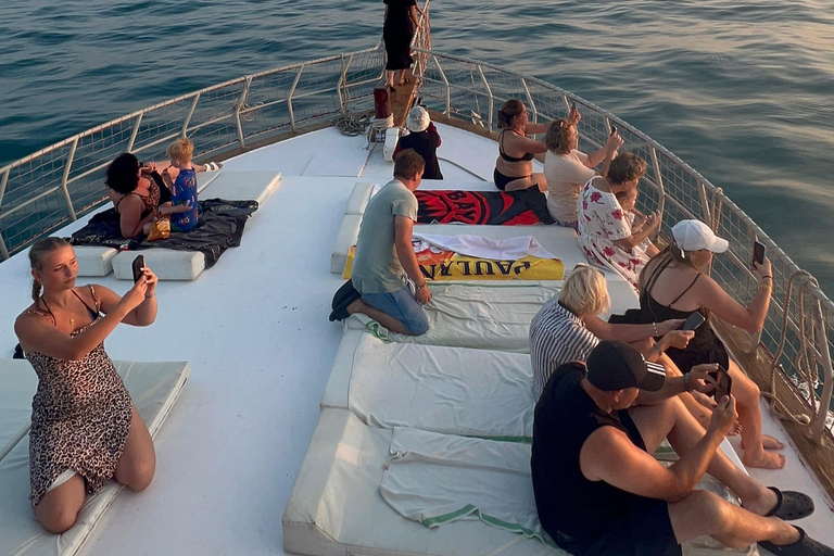 Side: Sunset River Cruise with Dinner and Hotel Transfer Private Sunset Cruise Tranfer Dinner Included