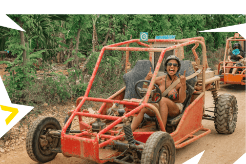Punta Cana: Evening Buggy With Cenote, Taino Show, Dinner