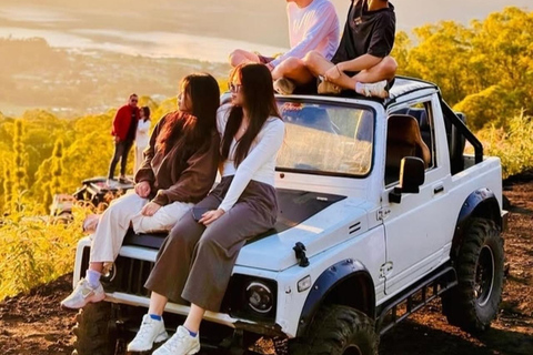 Bali: Private Mt. Batur Sunrise Jeep & Ubud Combo Experience Private Jeep Sunrise only