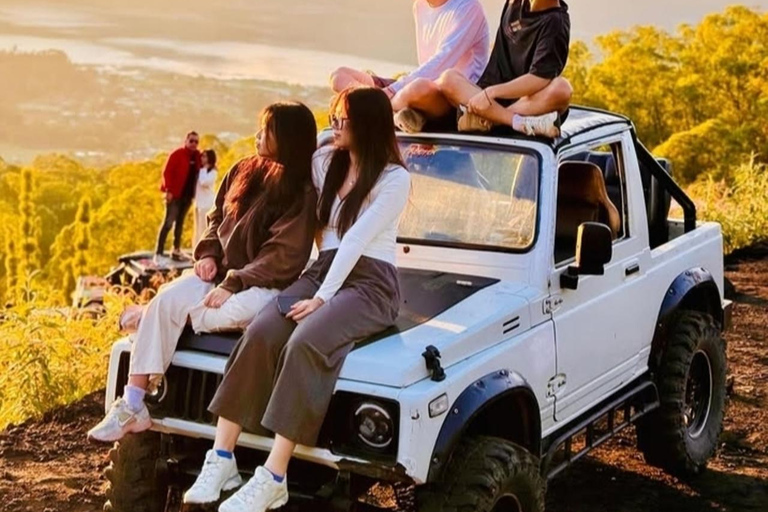 Bali: Private Mt. Batur Sunrise Jeep & Ubud Combo Experience Private Jeep Sunrise only