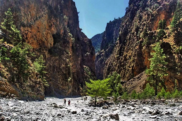 From Rethymno: Samaria Gorge Full-Day Trek with Pickup From Gerani, Petres, Dramia, Kavros, and Georgioupolis