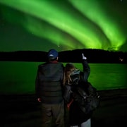 Ivalo: Nordlichter-Tour mit Lagerfeuer und Fotos