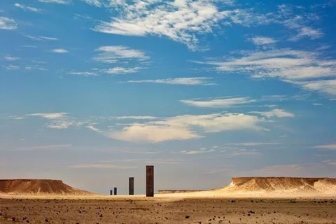 Doha : West Coast Tour, Sculptures de Richard Serra, RockDunes