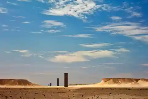 Doha: West Coast Tour, Richard Serra Skulpturen, RockDunes