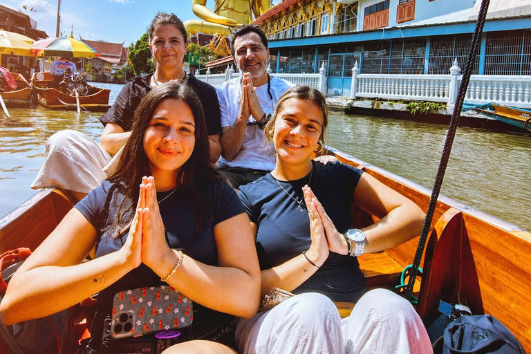 Big Buddha Canal Journey 1 Hour Private Big Buddha and Oneway Bts Wuttakard