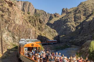 Colorado: Alle an Bord der Royal Gorge Route Railroad!