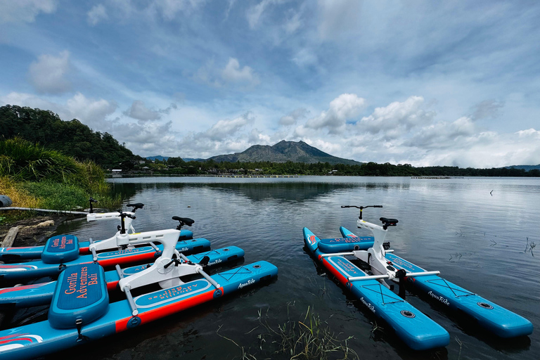 Bali/Mount Batur: Guided Lake Batur Water Bike Experience Guided Water Bike Experience with Meeting Point