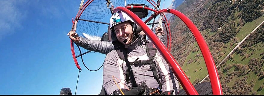 Vol en paramoteur à Corfou