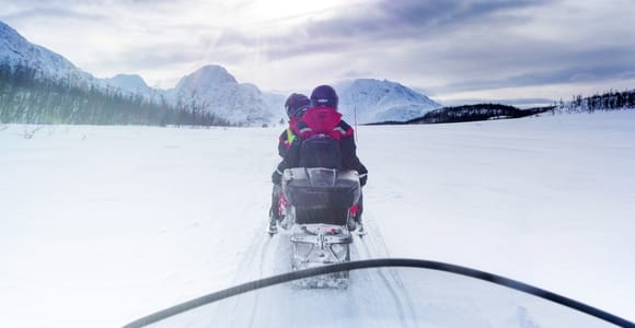 From Tromsø: Snowmobile Safari in the Lyngen Alps - 12:30 PM