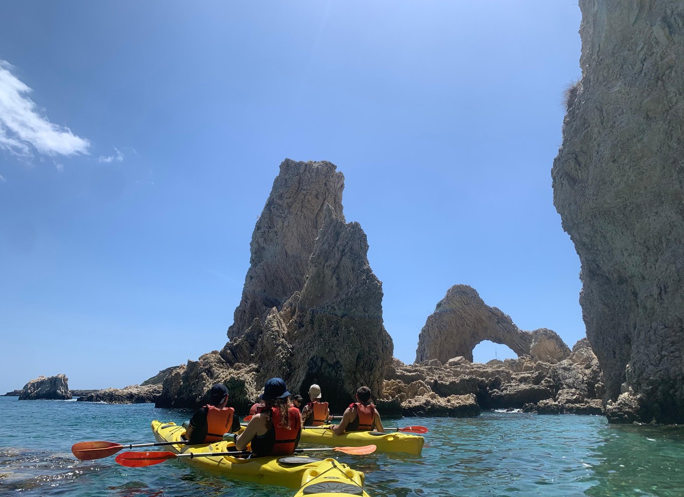 Havkajak på Rhodos "I piraternes fodspor"