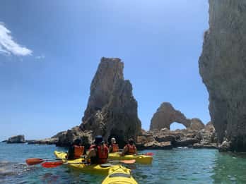 Havskajakpaddling på Rhodos "I piraternas fotspår"