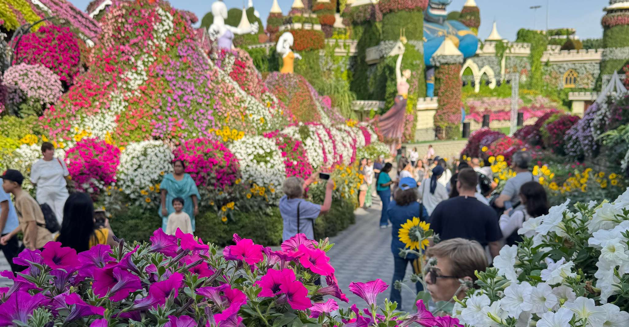 Dubai: Miracle Garden Tour With Return Transfer