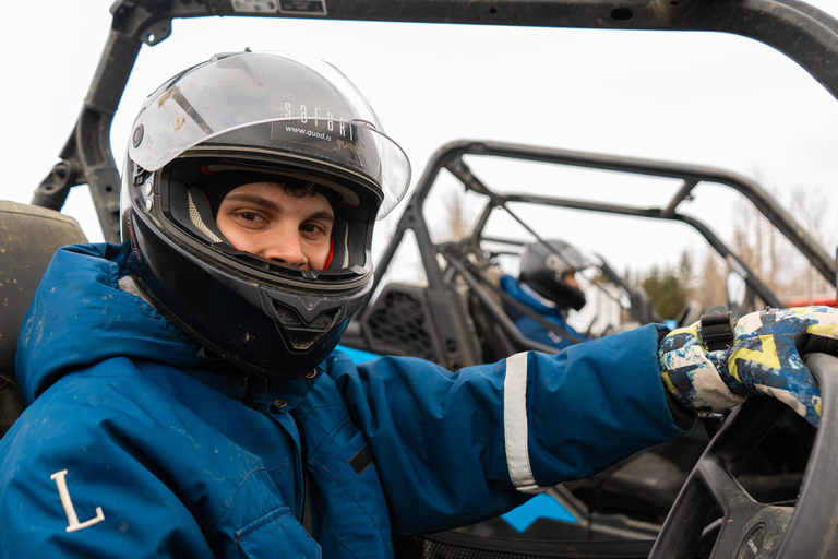 Buggy & Helicopter Flight Unforgettable Tour in Reykjavik Buggy & Helicopter: 2 person per Buggy (shared)