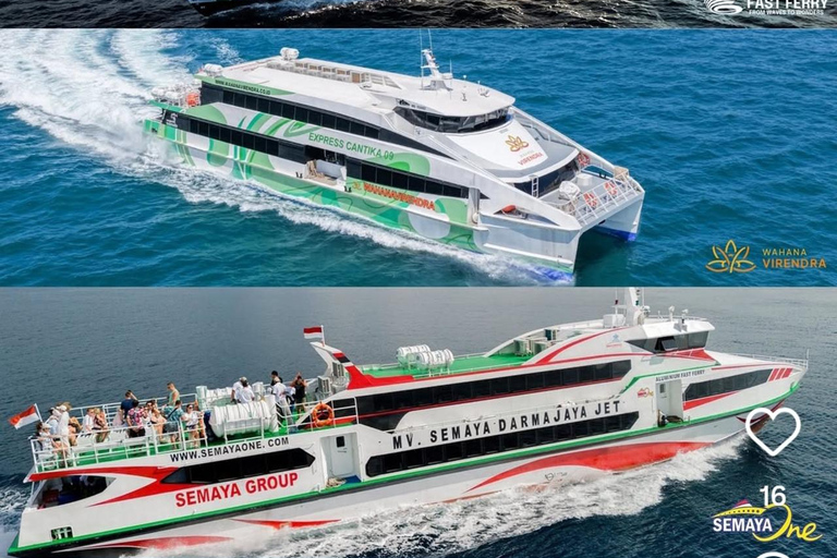 Bali: Gili Islands Fast Boat Ticket with Hotel Pickup