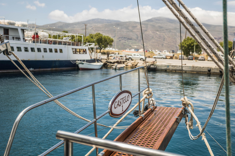 Chania: Luxury Gulet Cruise to Balos & Gramvousa with Lunch