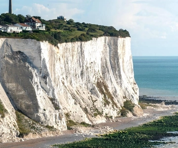 Londres : Cathédrale de Canterbury, château de Douvres et falaises blanches