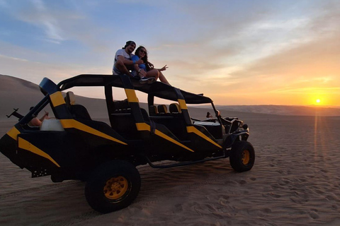 Ica y Huacachina: Experiencia de vino, pisco y paseo en buggy por las dunas