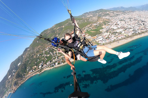 Alanya paragliding - gratis ophalen en inleveren van hotel