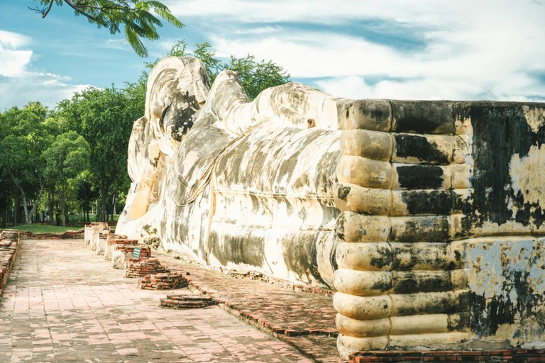 Bangkok: Ayutthaya Temples Day Trip with Sunset Cruise