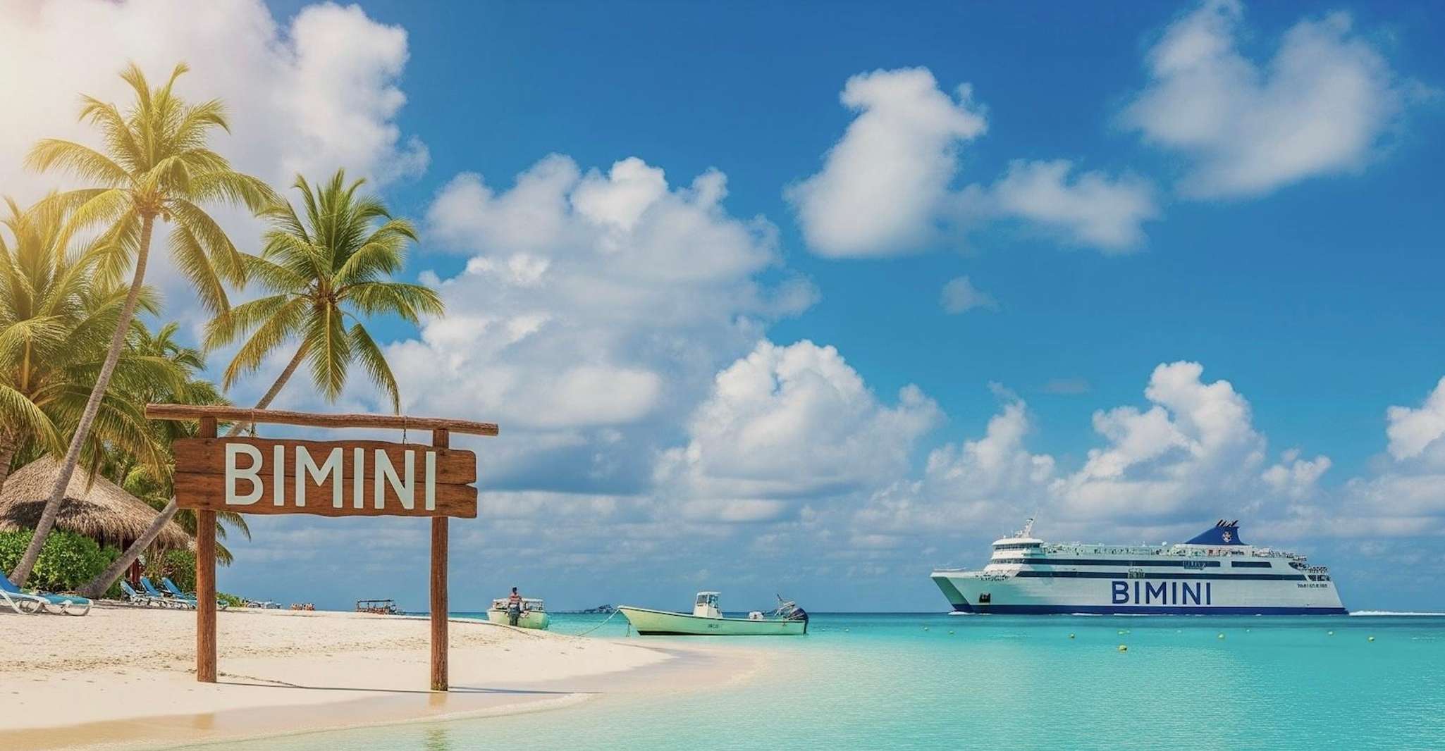 From Miami: Bimini or Grand Bahama Day Trip by Ferry