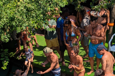 Zanzibar: The Rock, Paje Beach, Jozani Forest & Salaam Cave Prívate tour with No Hotel pick up and drop off.