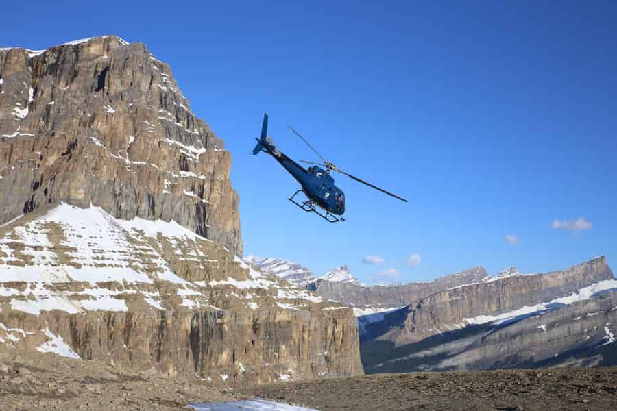 Banff/Jasper: Canadian Rockies Scenic Helicopter Tour. Foto: GetYourGuide