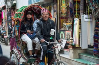 Kathmandu mit der Rikscha: Entdecke den Charme von Thamel