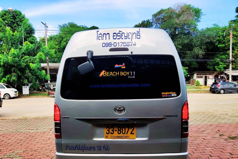 Ko Lanta : Privébusje van Lanta naar Aonang/Klong MuangKo Lanta : Privé transfer naar Klong Muang