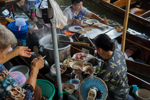 Bangkok:Damnoen Saduak & Maeklong Railway with Bus