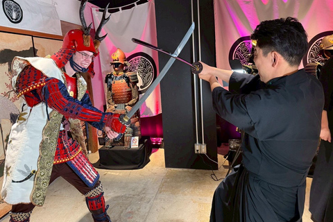 Kyoto Samurai Walk: Matcha, Calligraphy & Photoshoot