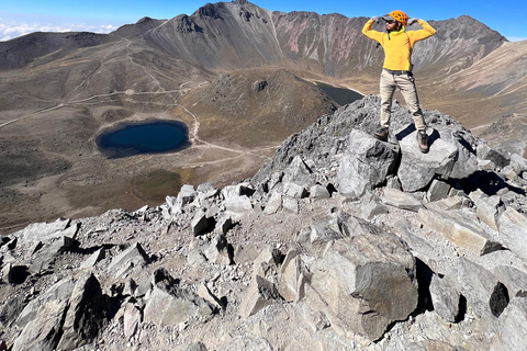 From Mexico city: Hike in Toluca's mountain (private tour) Toluca's Snowy Mountain: Private 8 kilometers Hike