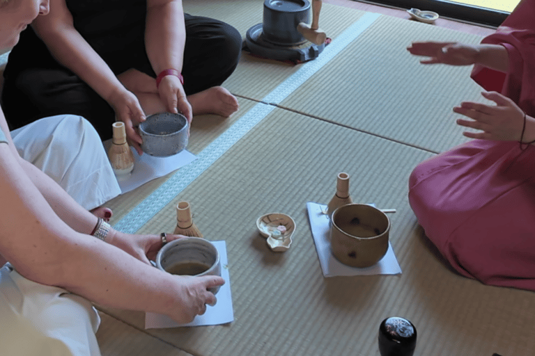 Kyoto: 100% Private Tea Ceremony, Calligraphy, and Kimono All-in-One Cultural Experiences Includes a Local Kyoto Walk