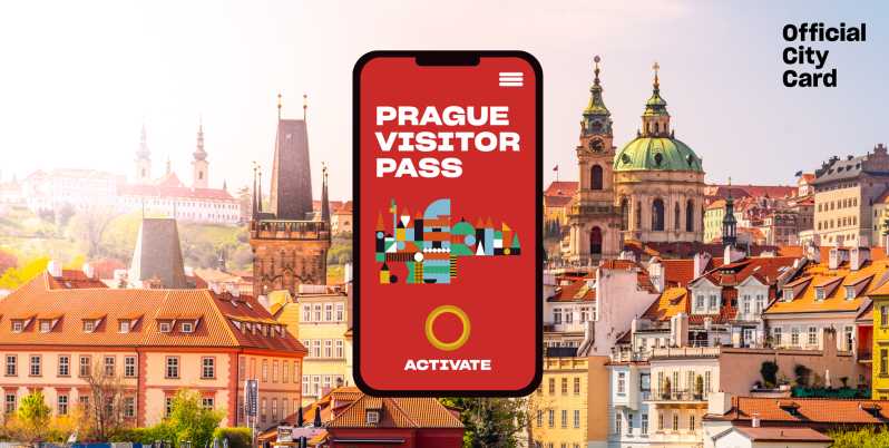 Praag: Officiële stadspas met openbaar vervoer