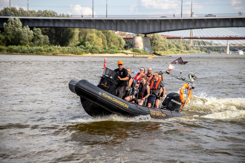 From Warsaw: Zegrze Lake 30-Min Private Speedboat Adventure