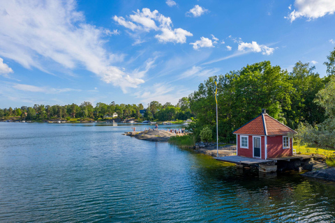 Båtkryssning i Stockholms skärgård, stadsvandring i Gamla Stan