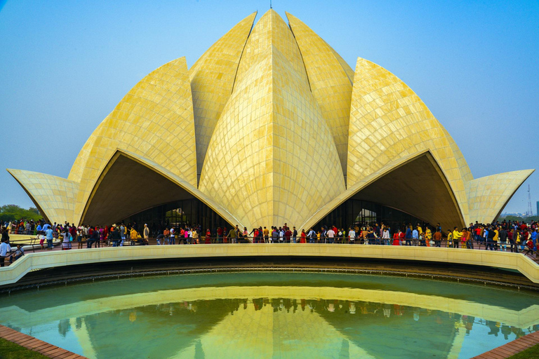 From Delhi: 3-Day Golden Triangle Tour with Taj Mahal Ac Car + Monuments Tickets + Guide ( without Hotel )