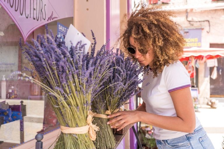 Ab Avignon: Halbtägige Lavendel-Tour nach LuberonAb Avignon: Lavendel-Tour nach Sault am Nachmittag
