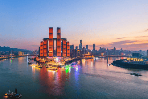 Chongqing: Two Rivers Night Cruise- Yangtze & Jialing Rivers