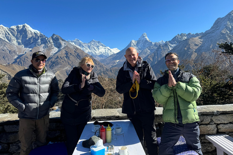 Everest Base Camp & Gokyo Lake Helicopter Flight landing Gokyo Lake Helicopter Flight Tour with Breakfast