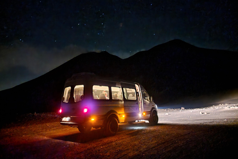 Etna North Sunset: Summit area & Craters of 2002