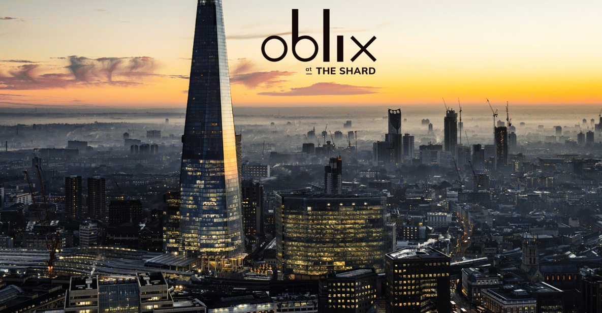 London: Entry Ticket to Oblix at The Shard with Champagne | GetYourGuide