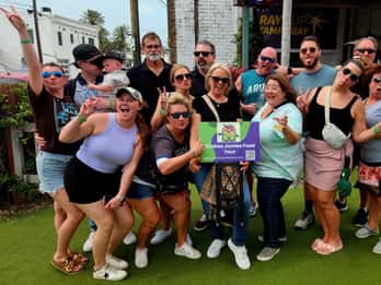 St. Pete : visite culinaire à pied Jimbos Jumbo - Délicieux plats de rue !