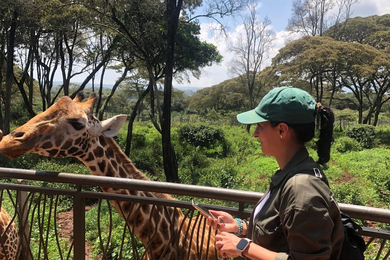 Nairobi Park, olifantenopvangcentrum en giraffencentrum tourZonder toegangsbewijs