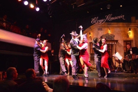 Buenos Aires : Spectacle de tango "Viejo Almacén" et dîner facultatifSpectacle de tango avec dîner et boissons VIP