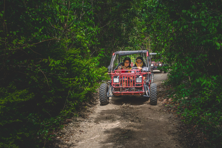 Puerto Morelos: ATV or dune buggy adventure with cenotes. ATV/Buggy and Cenotes - Cancun Transportation