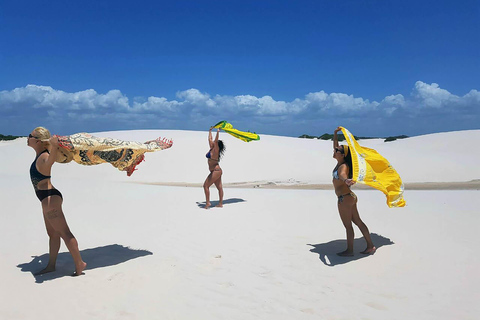 Barreirinhas: excursión a la Laguna Bonita con parada en las Dunas Doradas